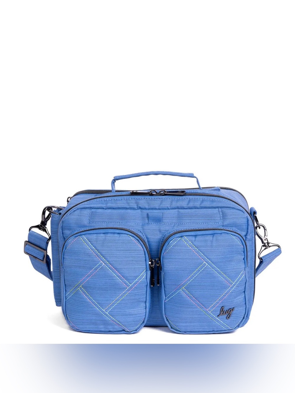 Lug Rider Crossbody Bag – Brushed Marina Blue